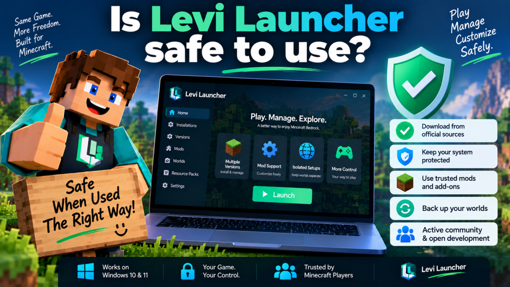 Is Levi Launcher safe to use?